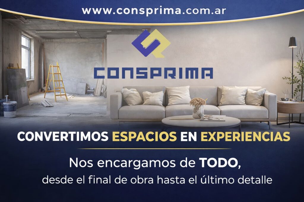 CONVERTIMOS ESPACIOS EN EXPERIENCIAS Nos encargamos de TODO, desde el final de obra hasta el último detalle