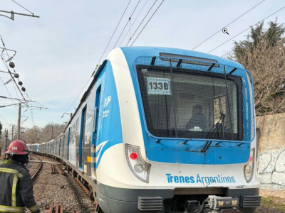Tragedia en Gonnet: un hombre murió tras ser atropellado por el Tren Roca