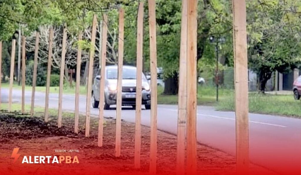 Cerraron parte del Parque Boveri en City Bell y la feria americana no volverá